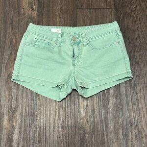 GAP 1969 Monaco Green Shorts – Size 26/2